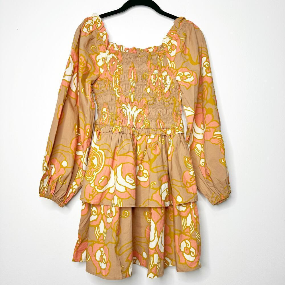 Cleobella Journee Mini Dress in Floral Abstract Rose Print Size XS - Picture 10 of 12
